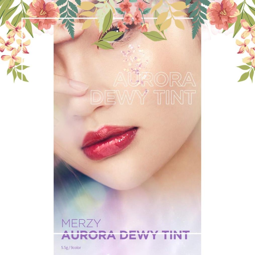 [FREESHIP] Son tint Merzy Aurora Dewy Tint 5.5g căng mọng chính hãng | BigBuy360 - bigbuy360.vn