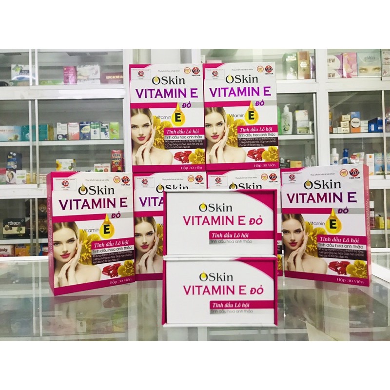 VITAMIN E ĐỎ lọ 30 viên