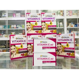 VITAMIN E ĐỎ ( OSKIN VITAMIN E )lọ 30 viên