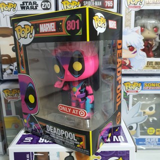 Đồ chơi mô hình funko pop 801 Deadpool (Black Light) - Marvel