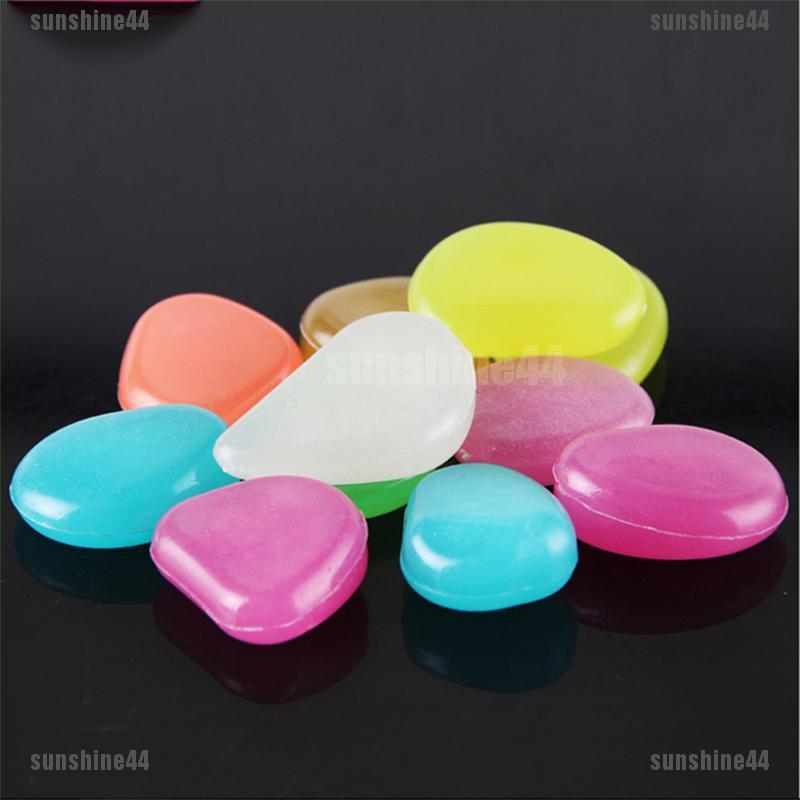 (sunshine44) Đá Cuội Dạ Quang Trang Trí Bể Cá