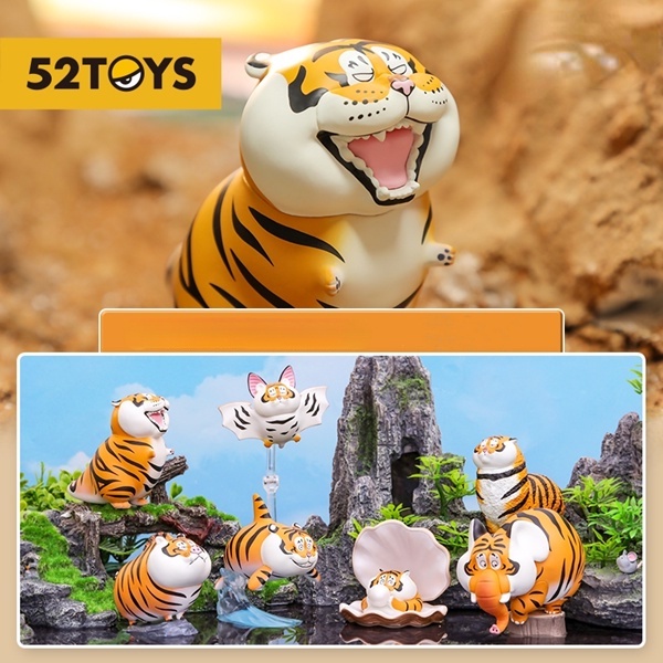 ★Hgtoys★Mô Hình Búp Bê Hổ 52TOYS Có Thể Thay Đổi Độc Đáo