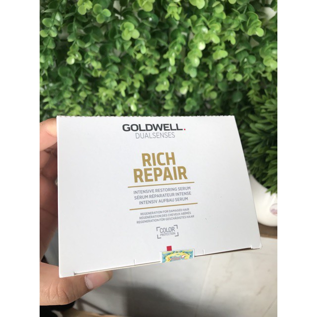 [#goldwell-đức] Huyết thanh phục hồi cho tóc hư tổn Goldwell Dualsenses Rich Repair