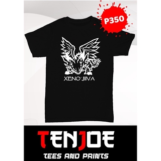 GIÁ TỐT -Áo thun Monster Hunter World Iceborne - Xeno'jiiva Chibi màu đen cực đẹp giá rẻ