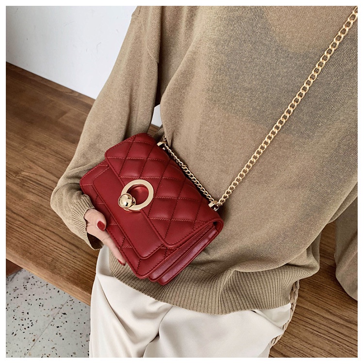 Túi xách nữ thời trang Quảng Châu đeo chéo đeo vai trần trám Bag Ami