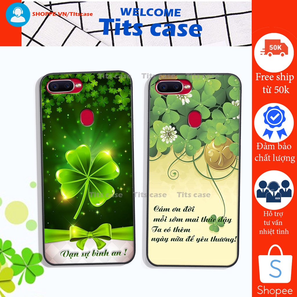 Ốp lưng  Oppo A5S / A7 / F9 / A12 in hình thiên nga,hoa may mắn, đặc sắc ĐỘC - LẠ - BỀN