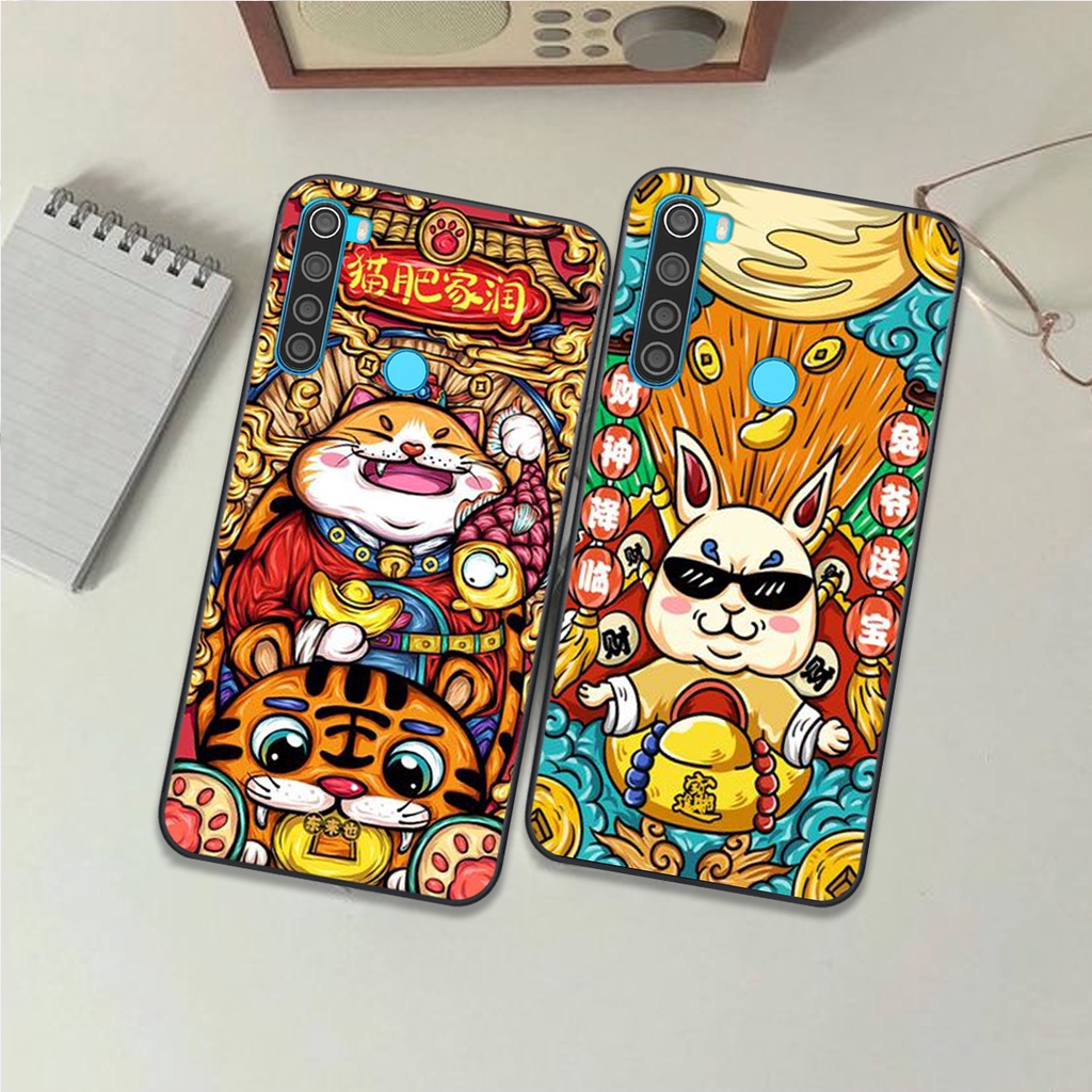 ⚡ Siêu Rẻ ⚡Ốp lưng  XIAOMI REDMI NOTE 8-REDMI NOTE 8 PRO in hình  MÈO THẦN TÀI cực đẹp-BEOCASE