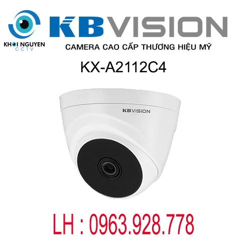 Trọn bộ  Camera quan sát 2.0 Megapixcel KBVISION Full HD 1080P