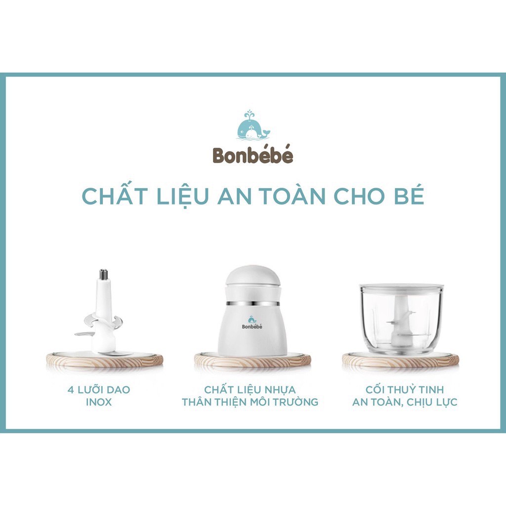 [CHUBBYSHOP] Máy xay ăn dặm đa năng cho bé Bonbébé BB-03