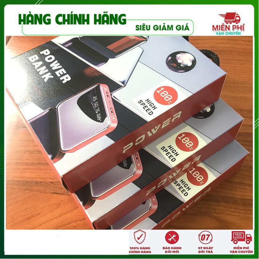 Sạc Dự Phòng Mini 2 Cổng USB 10.000mAhFREESHIPGiảm 10K Khi Nhập Mã [Sạc Đa Năng] Đồ Tiện Ích