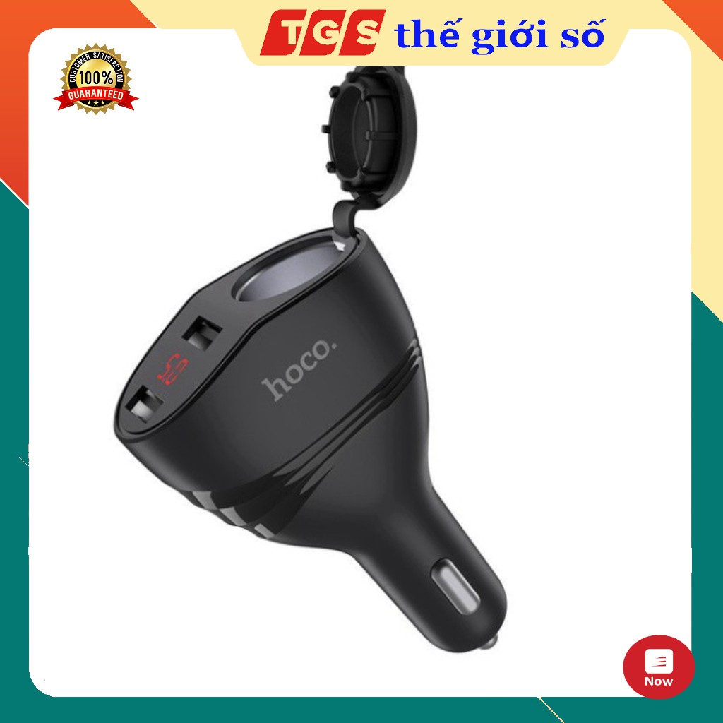 Cóc sạc tẩu sạc ô tô 2 cổng Z34