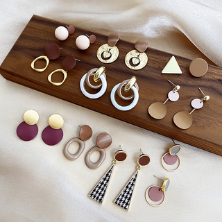 Bông tai hình học thời trang cho nữ