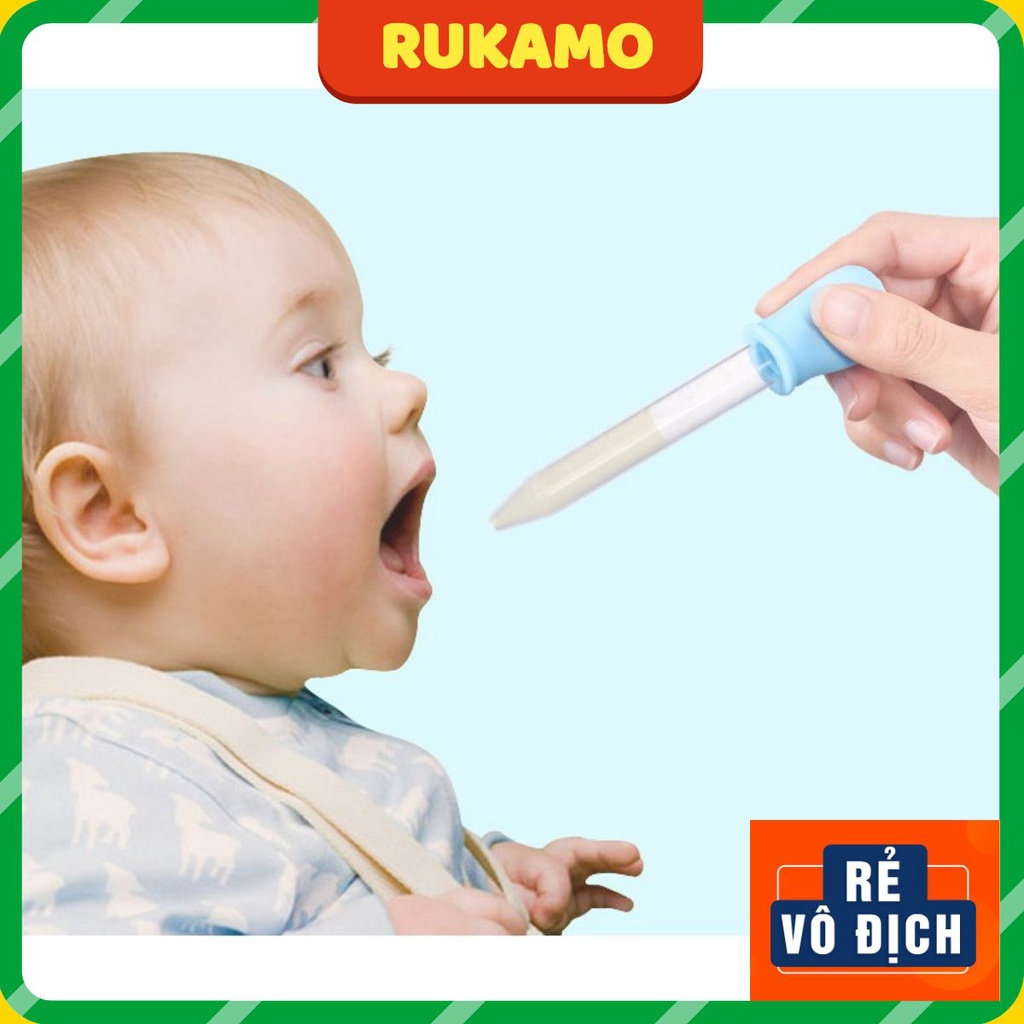Ống bón sữa thuốc chống sặc cho bé chống không chịu bú bình an toàn ZAVADO CS10