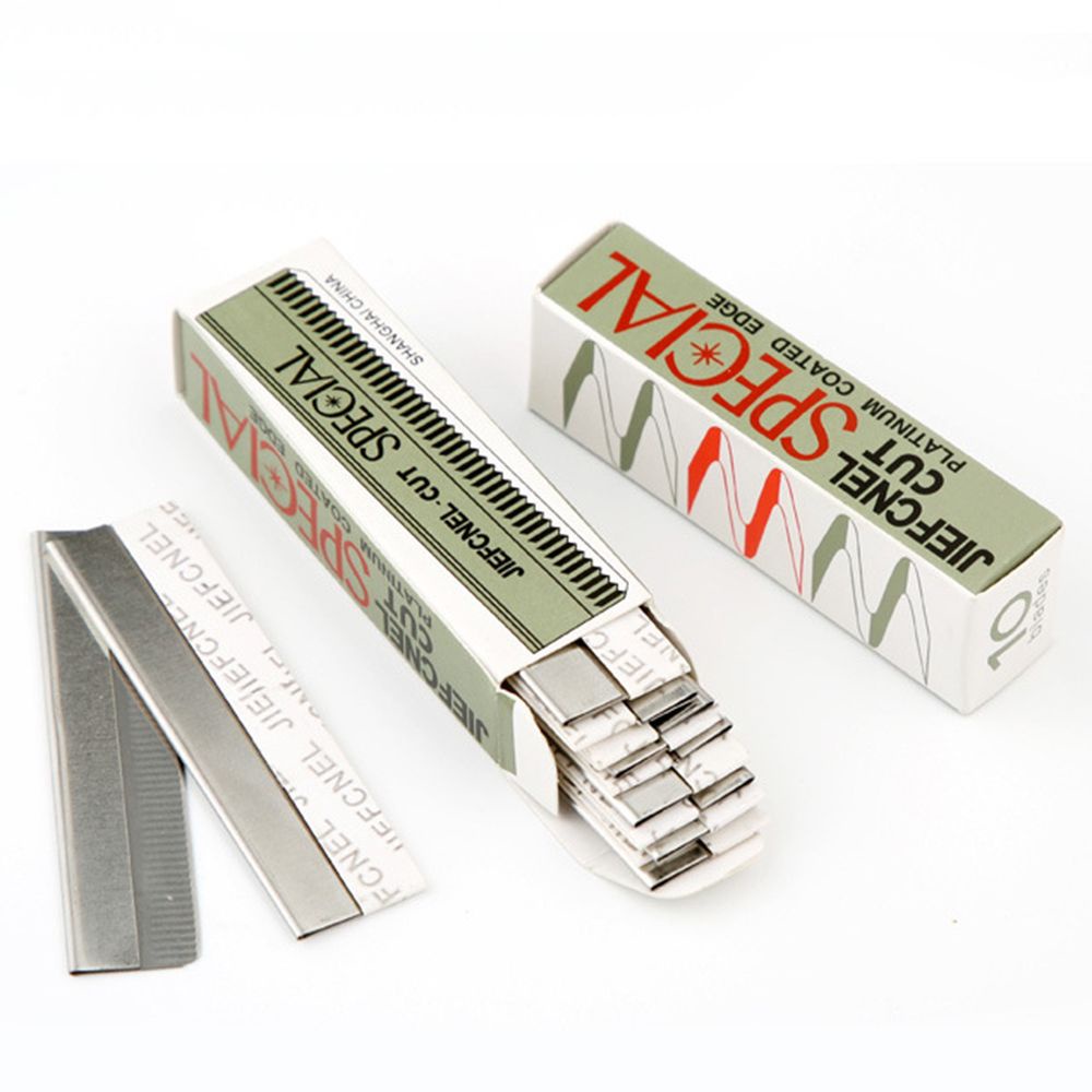 [Hàng mới về] Lưỡi cạo lông mày làm từ thép không gỉ thiết kế nhỏ gọn sử dụng tiện lợi