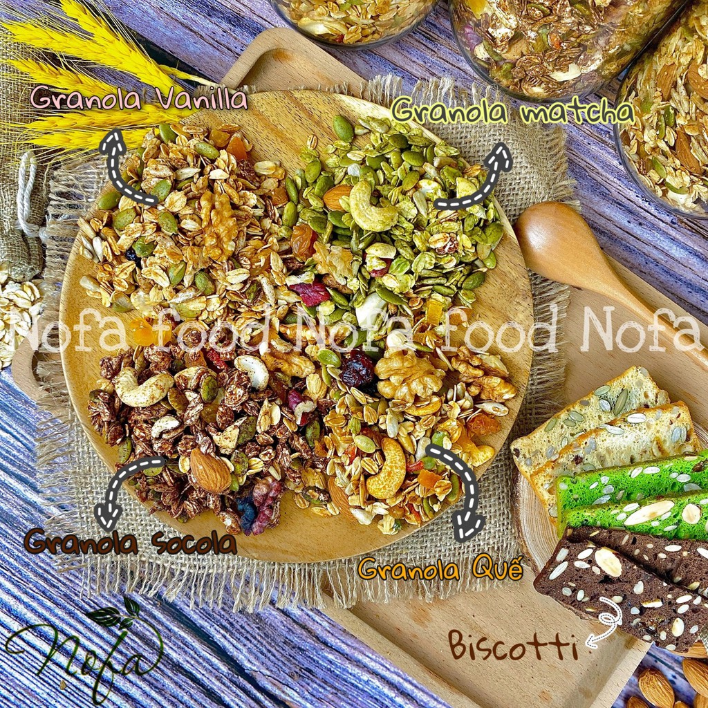 100g Ngũ cốc giảm cân Granola không đường | BigBuy360 - bigbuy360.vn