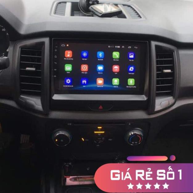 Màn hình Android 10 inch cắm sim 4G cho Ford Ranger 2018-2019 có canbus hiển thị thông tin xe