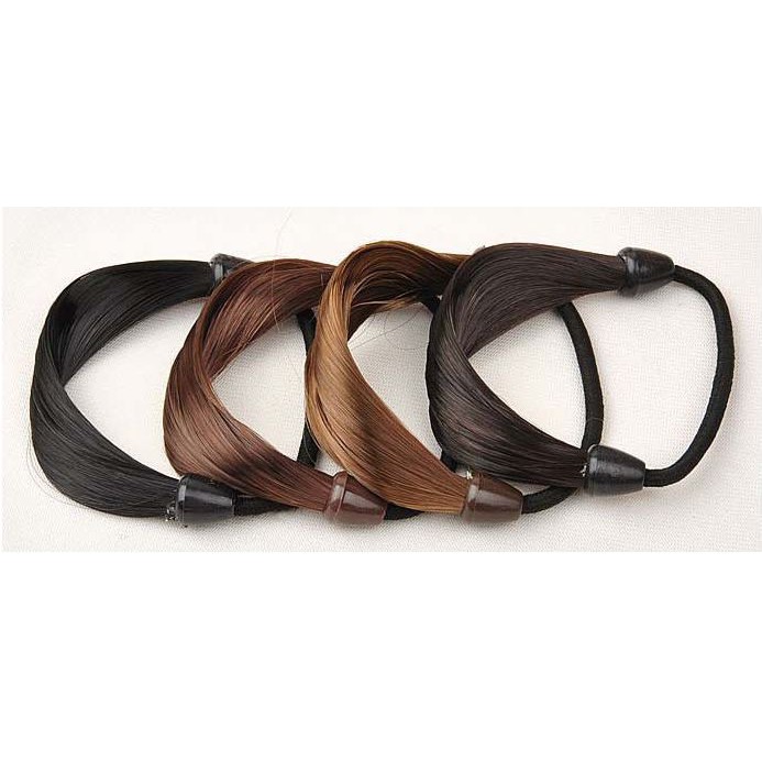 [3 Màu Tùy Chọn] Dây Chun Buộc Tóc Giả Tóc Hàn Quốc Siêu Hot Tóc Thật 99%! | BigBuy360 - bigbuy360.vn