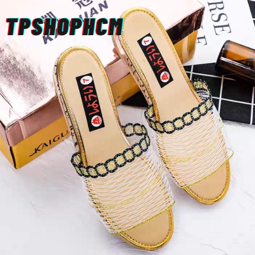 DÉP LƯỚI XƯA style bà ngoại đu trend hot chống trượt đi êm hàng chất lượng mãi đỉnh