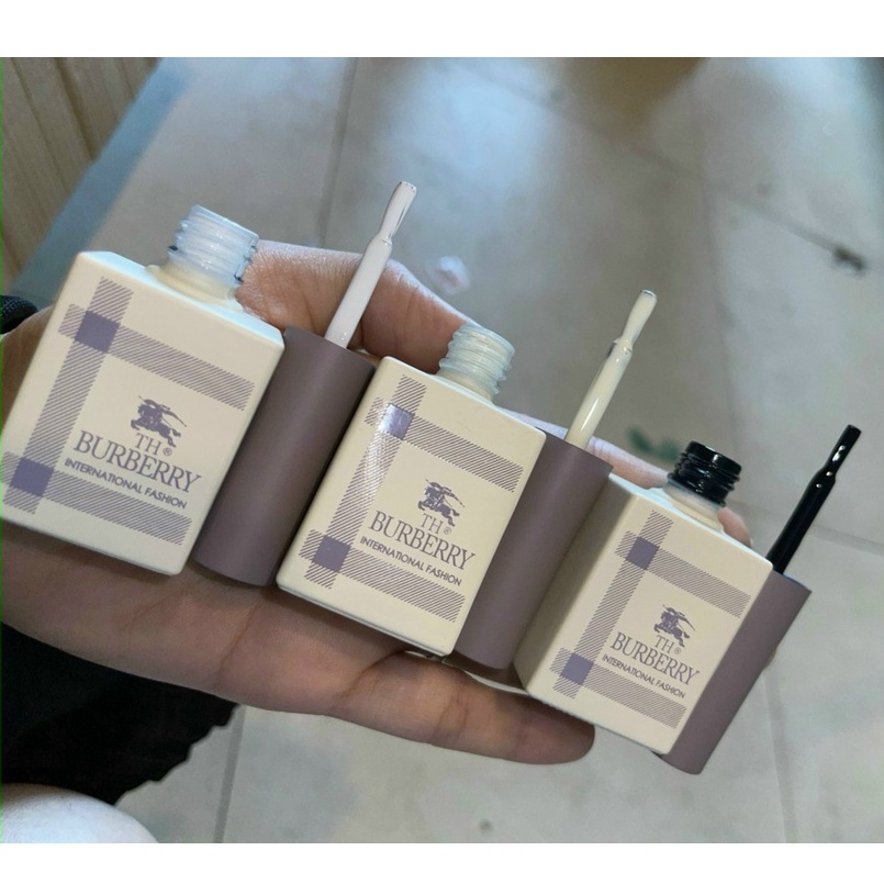Sơn Gel Đen, Trắng, Nước Gạo, Trắng ngà, Trứng Cút Burberry Chai 15ml