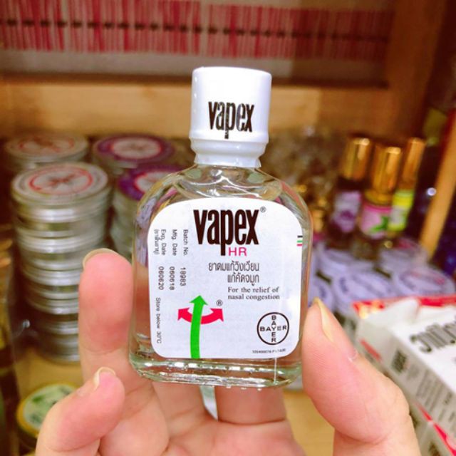 Dầu Hít Thông Mũi Vapex Thái Lan 5ml