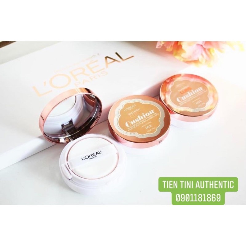 🌸 PHẤN NƯỚC LOREAL TRUE MATCH LUMI CUSHION FOUNDATION Dòng lumi mới nhất 🥇 🇺🇸