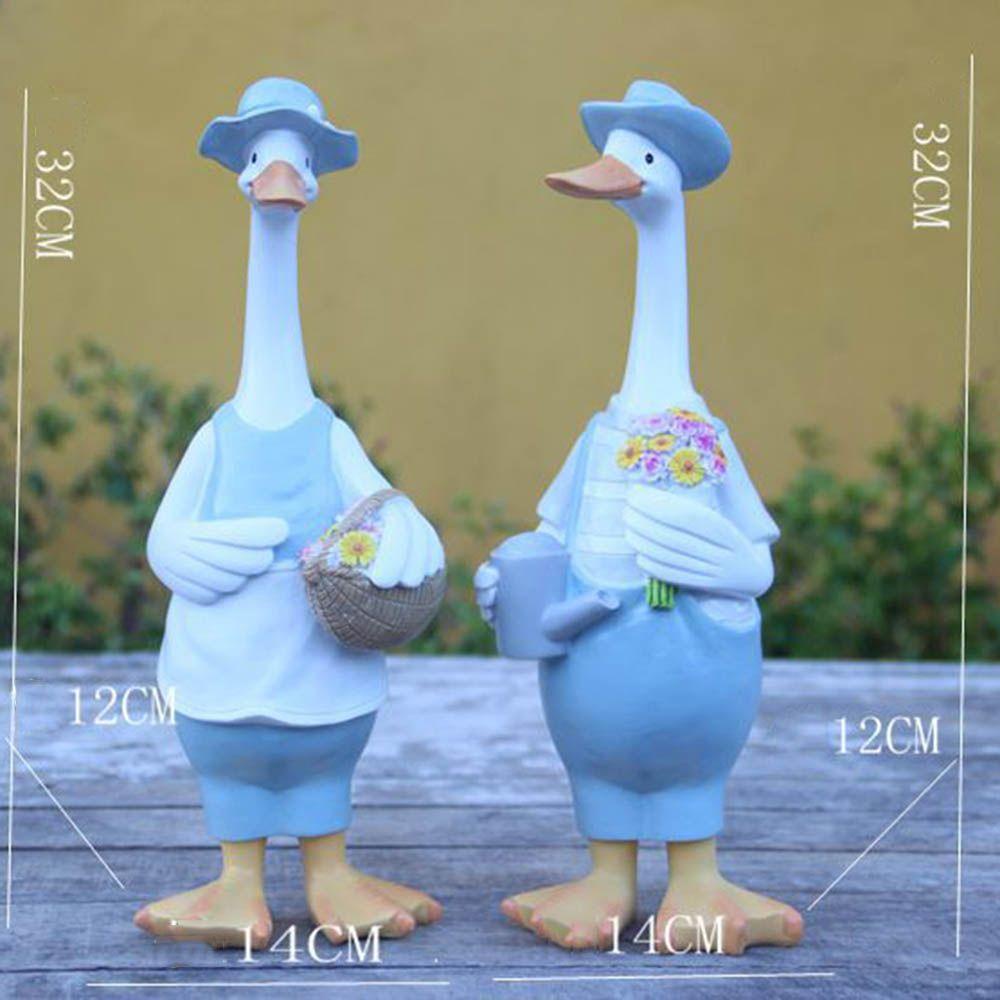 Chú Vịt Sáng Tạo Trang Trí Sân Vườn