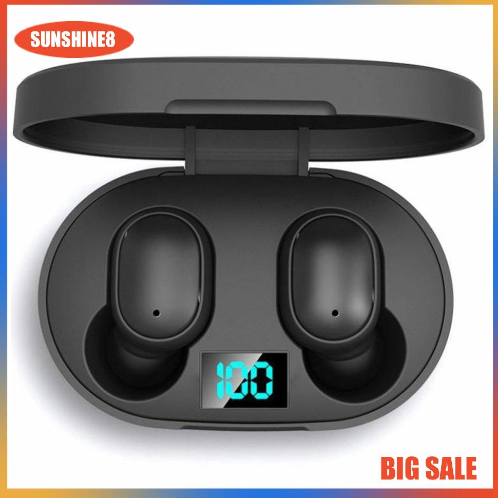 Tai nghe nhét tai không dây 5.0 có đèn LED