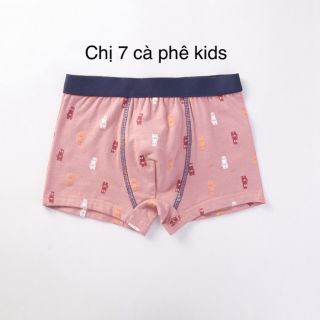 set 4 quần sịp bé trai đủ size 7-45kg