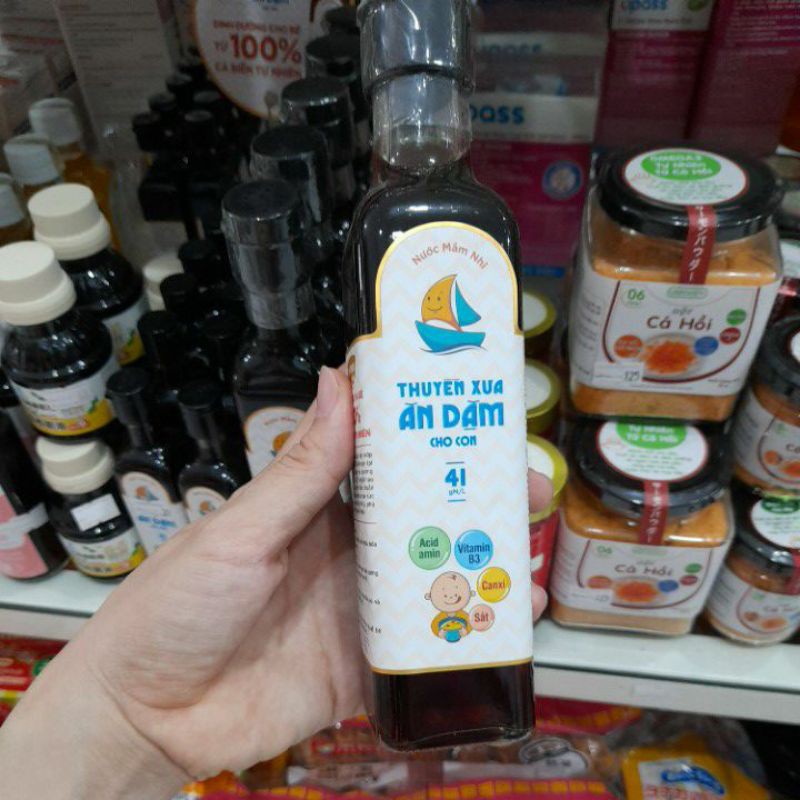 Nước mắm ăn dặm trẻ em Thuyền Xưa 65/250ml