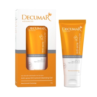 TẰNG KÈM BỘ ĐÔI DÙNG THỬ - DECUMAR GEL RỬA MẶT 50G-100G (CHÍNH HÃNG)