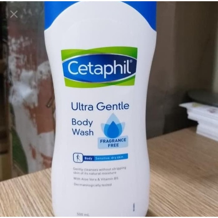 (hàng Mới Về) Sữa Tắm Cetaphil 500 ml Siêu Nhẹ Cao Cấp