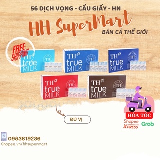 [DATE t6-2023] sữa TH true milk 180ml đủ vị