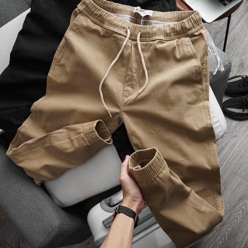 (GIÁ XƯỞNG) Quần JOGGER KAKI ZARA CO DÃN cao cấp VNXK (LOẠI 1) chất vải dày, thấm hút mồ hôi