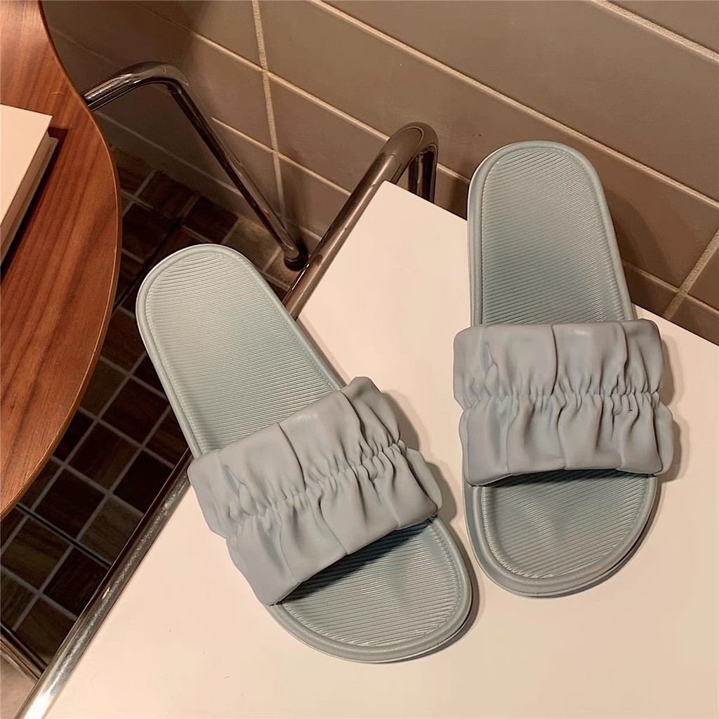 𝗺𝗶𝗲 𝘀𝘁𝘂𝗱𝗶𝗼 - HÀNG CÓ SẴN Dép nữ quai béo nhún nữ tính