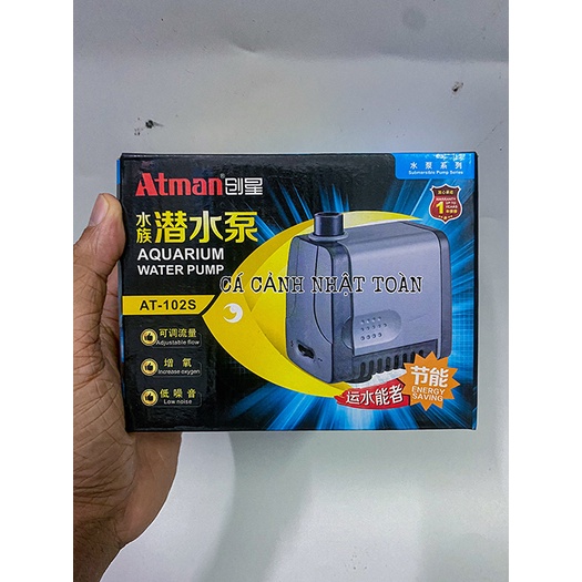 BƠM TIẾT KIỆM ĐIỆN ATMAN 102S 103S 6W CHO BỂ CÁ CẢNH