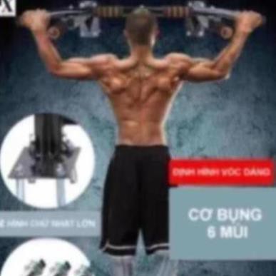 XÀ ĐƠN-XÀ KÉP GẮN TƯỜNG ĐA NĂNG, HỖ TRỢ TẬP GYM TẠI NHÀ HIỆU QUẢ