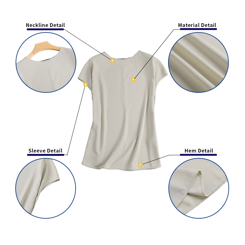 Áo thun ZANZEA tay ngắn cổ tròn thời trang dành cho nữ