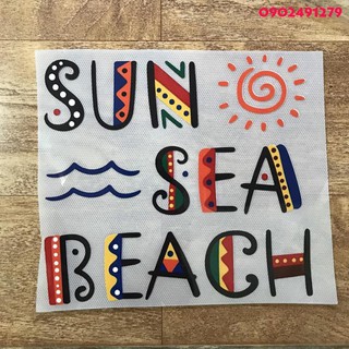 Hình ủi nhiệt - Sun See Beach