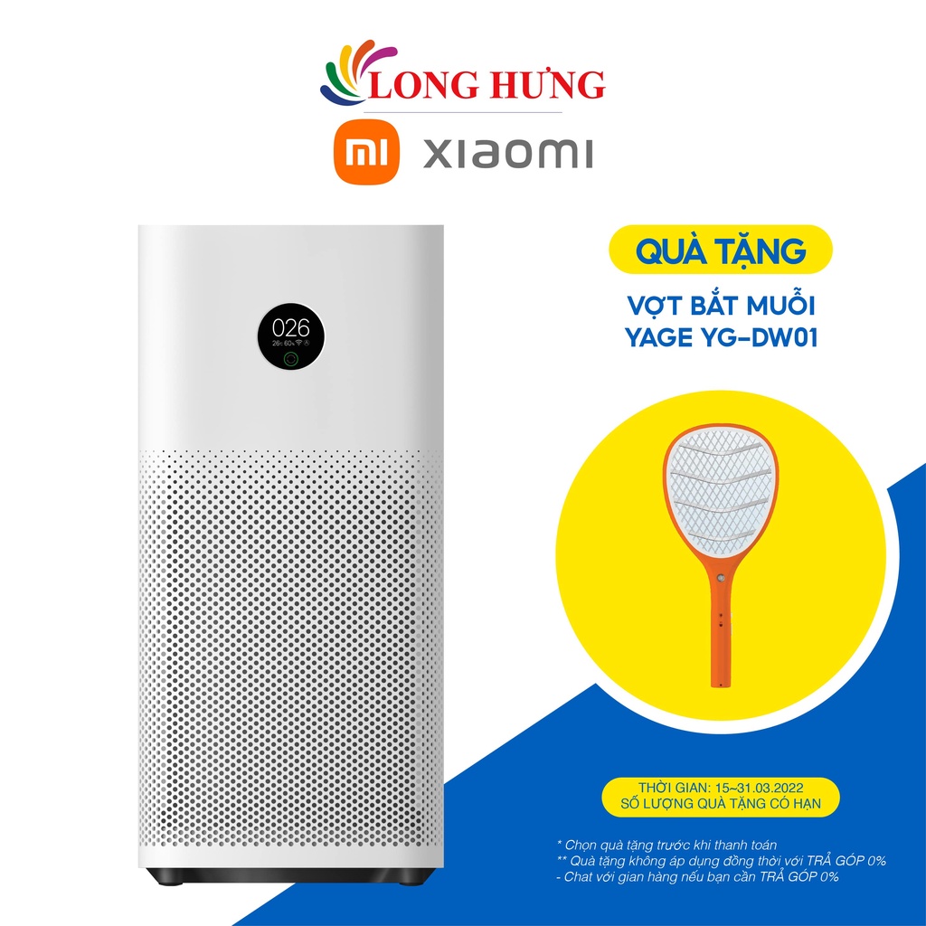 Máy lọc không khí Xiaomi Mi Air Purifier 3H FJY4031GL AC-M6-SC - Hàng chính hãng