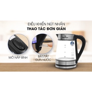 Bình đun siêu tốc Bluestone 1.7 lít KTB-3426