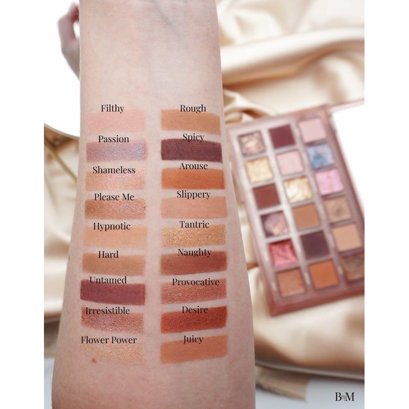 Huda Beauty - Phấn mắt HUDA BEAUTY Naughty Nude Eyeshadow Palette [16,8g]