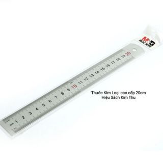 Thước kim Loại cao cấp 20cm