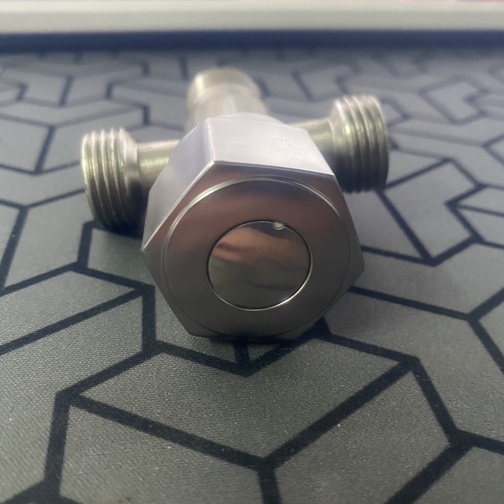 Van Chia Nước cho vòi xịt vệ sinh và bồn cầu inox 304, van giảm áp, T CẦU BA NGÃ CÓ KHÓA