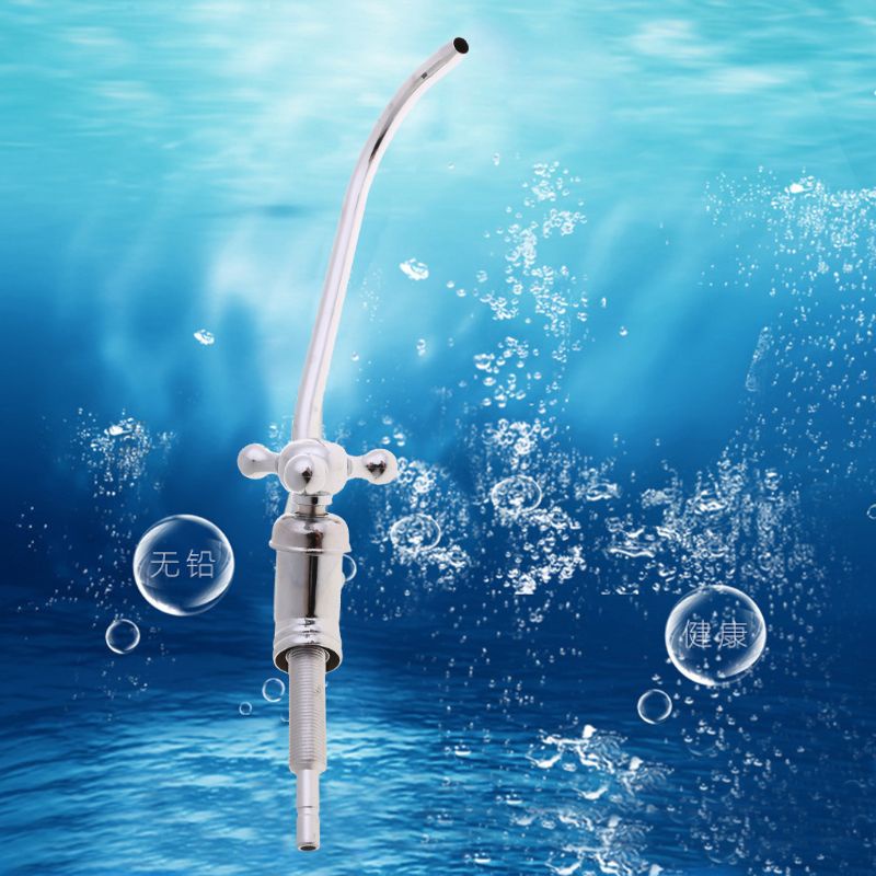 Vòi Lọc Nước Đầu Crome 1 / 4 Inch Cho Hệ Thống Lọc Nước