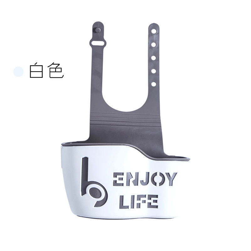 1 Giá Đỡ Xốp Rửa Chén / Xà Phòng Để Ráo Nước Gắn Bồn Rửa Nhà Bếp Màu Sắc Ngẫu Nhiên