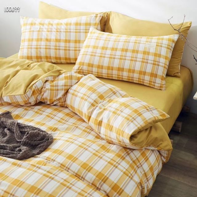 Bộ cotton Tici Kẻ ( cotton tici cao cấp)