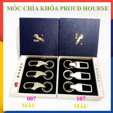 Móc Khoá OM Proud Horse Thép Đặc Cực Bền và Chắc Chắn!