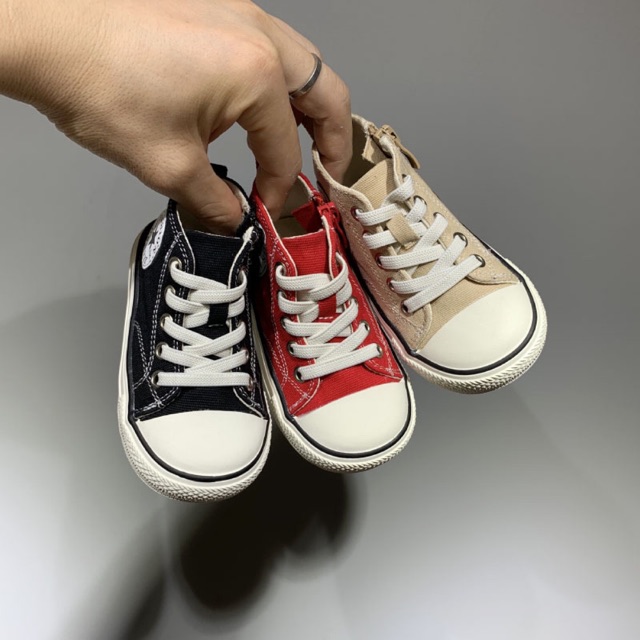 Giày Converse cổ cao kéo khoá