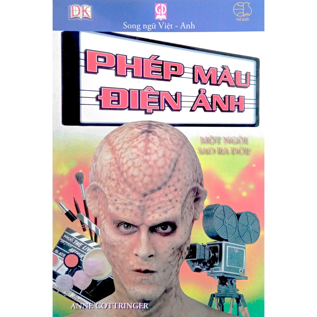 Sách - Phép Màu Điện Ảnh - Một ngôi sao ra đời! (Song ngữ Việt - Anh)