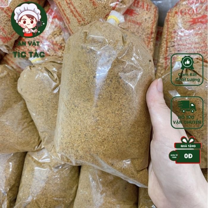 Muối nhuyễn đen làm bánh tráng chấm, bánh tráng trộn ngon - Muối nhuyễn Tây Ninh